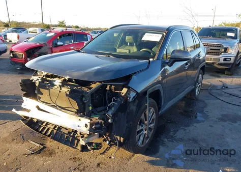 2019 Toyota Rav4 Xle Premium from USA, damaged, VIN JTMC1RFV2KD512923